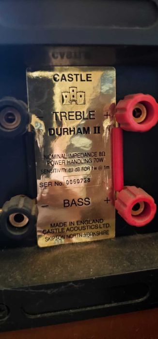 Castle Acoustics Durham II / Goodmans Magnum K2