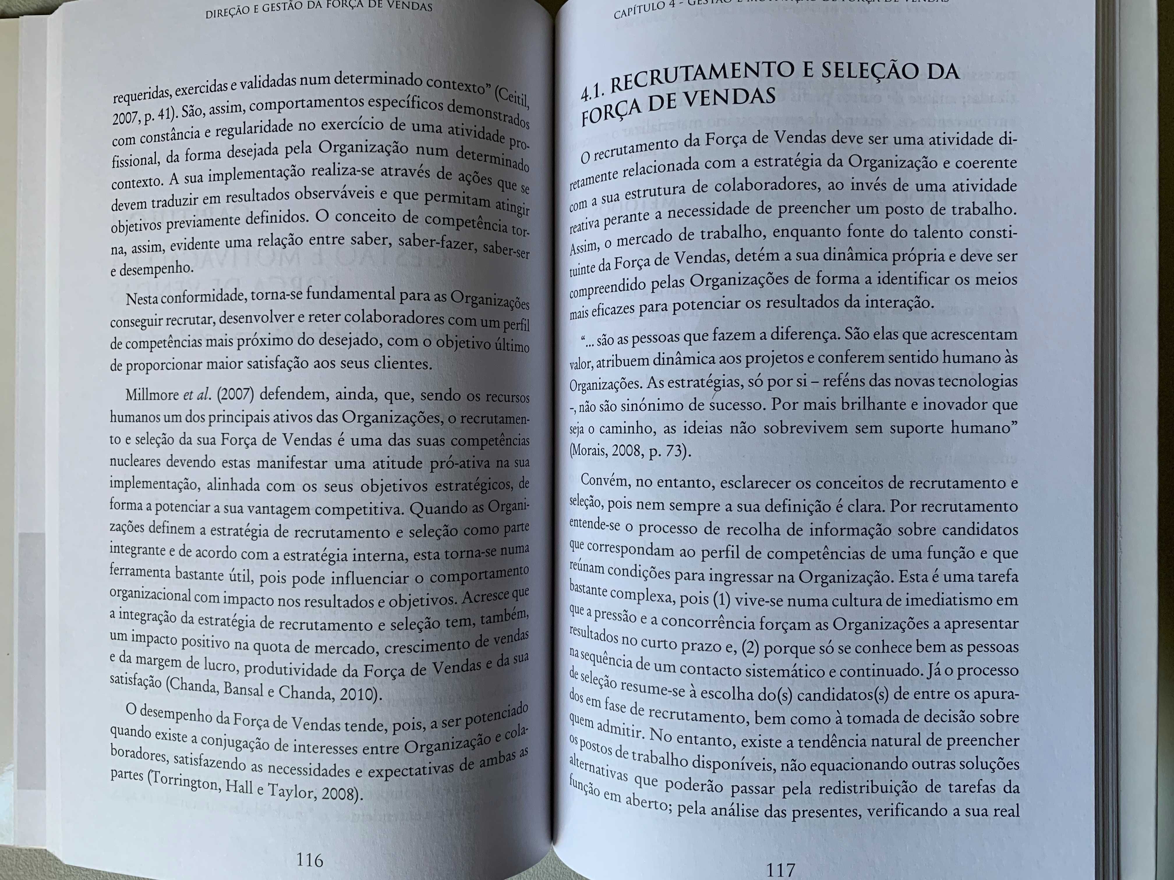 Direção e Gestão da Força de Vendas, de Elisabeth de Magalhães Serra