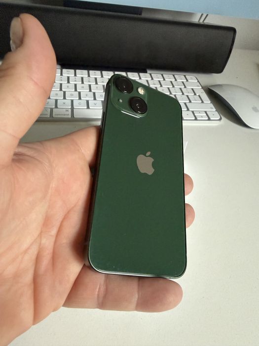 iPhone 13 Mini 256gb Green Idealny Bateria 100%