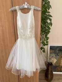 Biała sukienka, ślubna, balowa, 34 - Why Not?