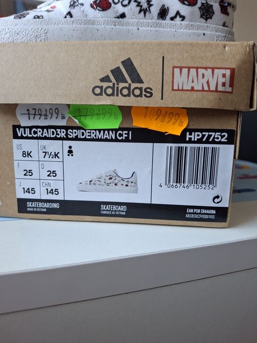 Dziecięce buty adidas rozmiar 25