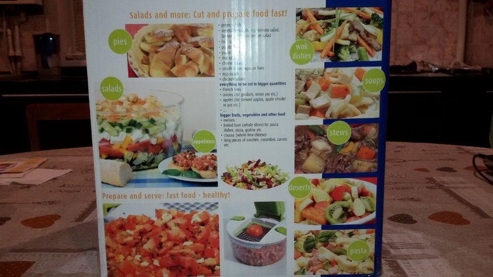 кухонный ручной комбайн SALAD CHEF