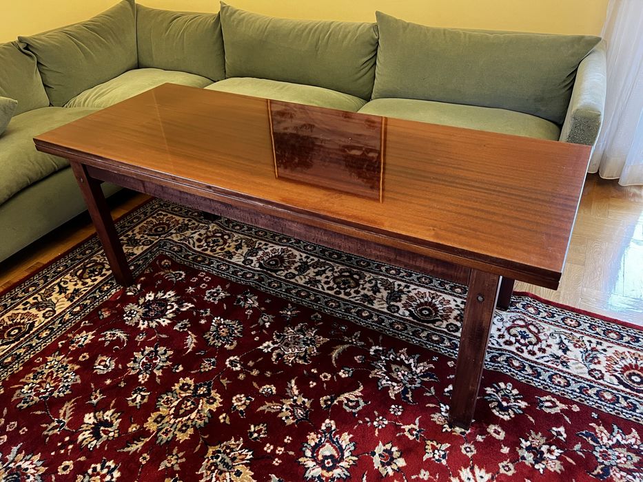 Stolik kawowy rozkładany vintage