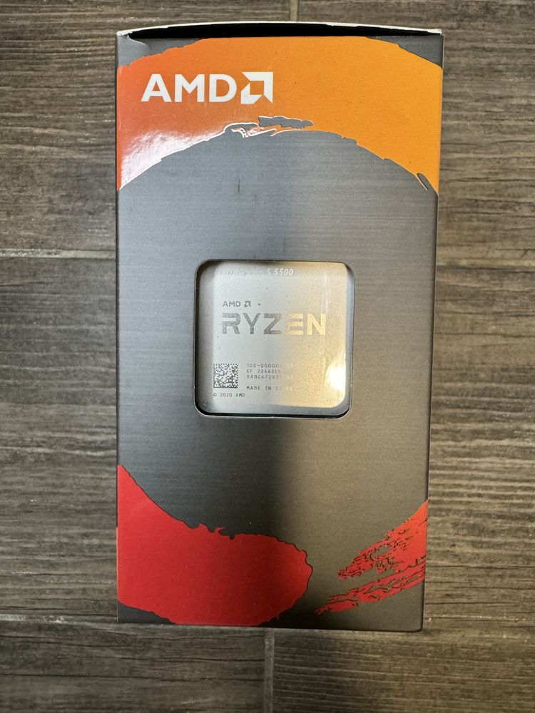 AmD Ryzen 5 5500 запакований