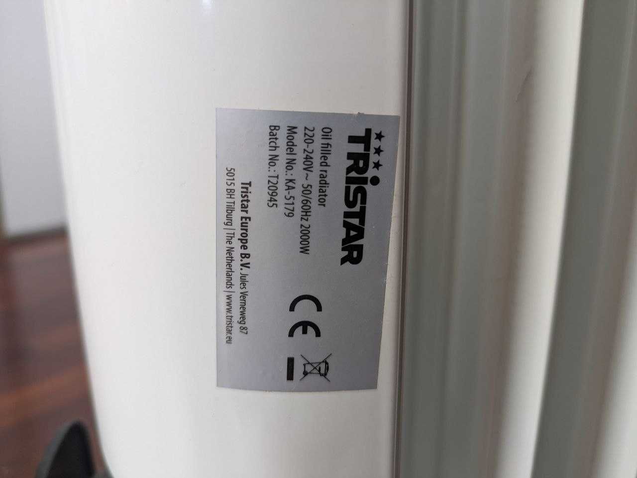 Aquecedor a Óleo TRISTAR Ka-5179 - Como Novo!