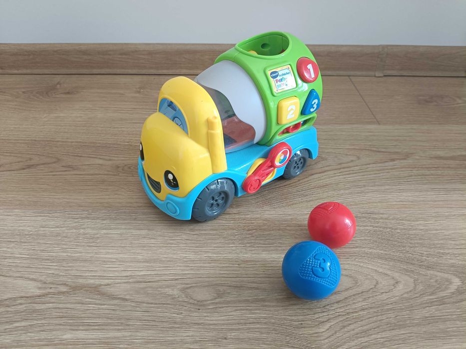 Interaktywna betoniarka kulko mieszarka VTech język niemiecki