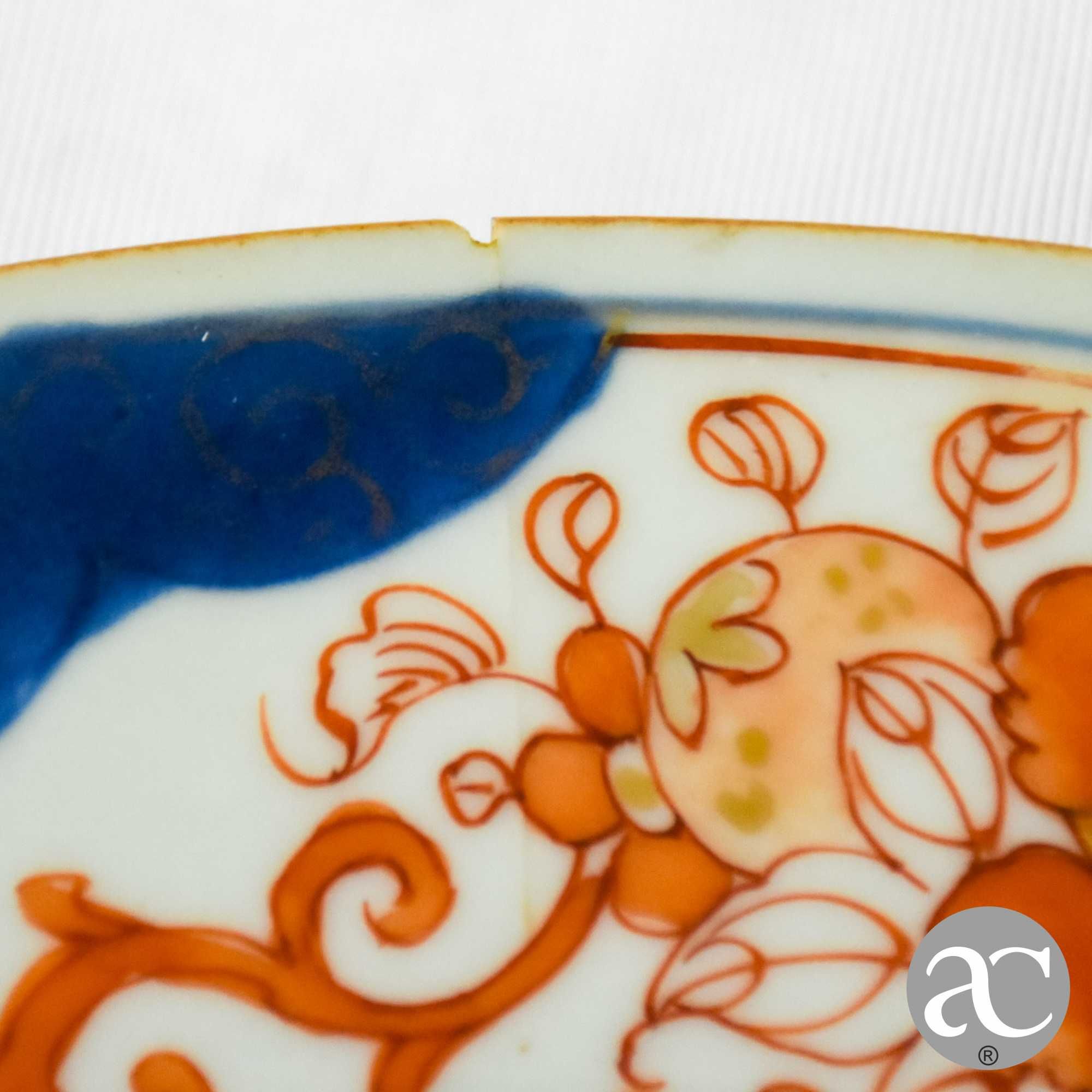 Prato Porcelana da China, Imari, Período Kangxi, séc. XVII / XVIII