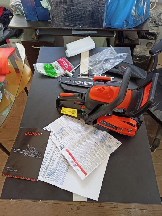 Нова Бензопила Дніпро-М Dnipro-M CS-38, гарантія 3 роки, не користувал