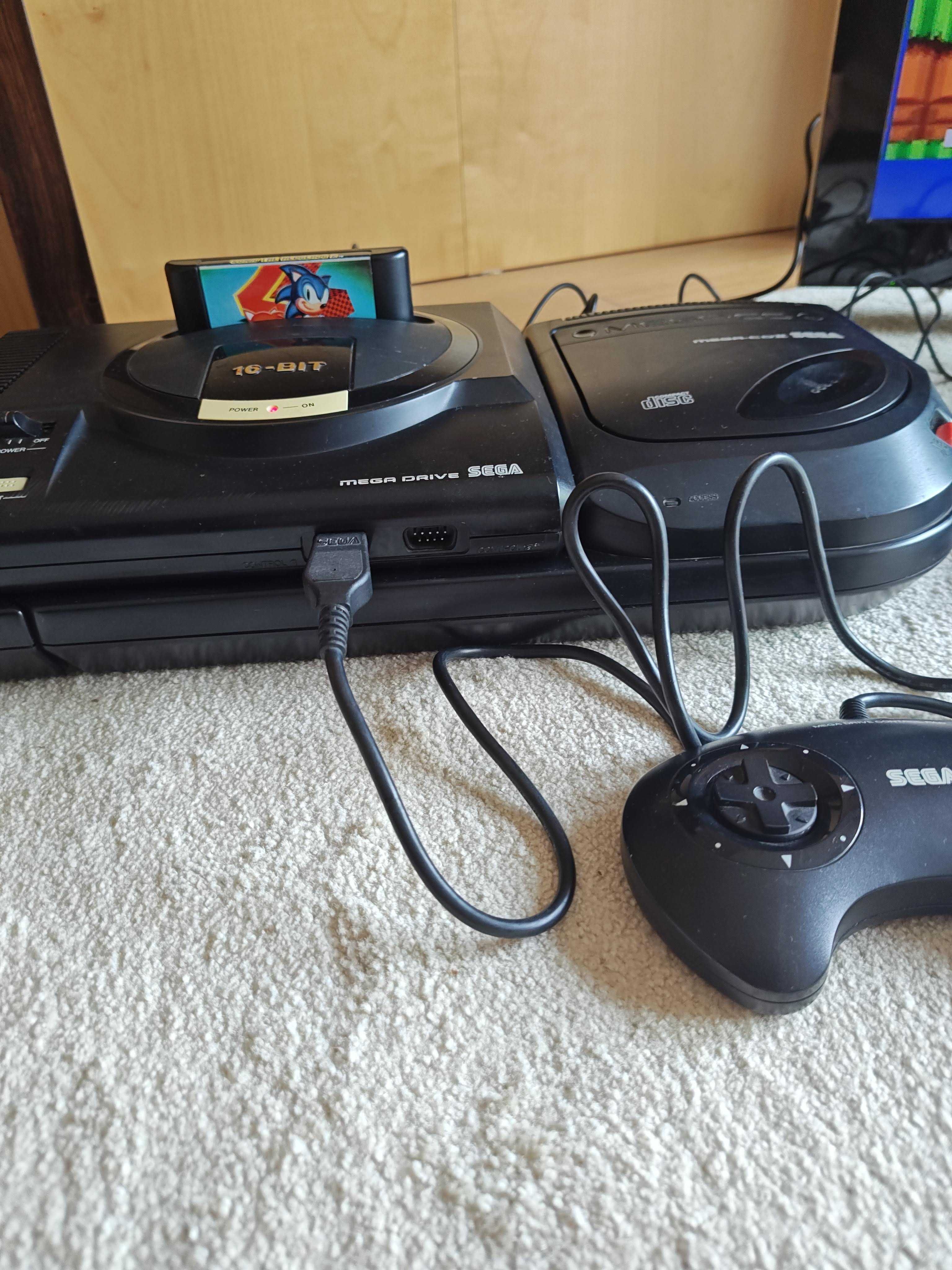 Sega Mega cd 2 + megadrive 1 A FUNCIONAR IGUAL A NOVAS oportunidade