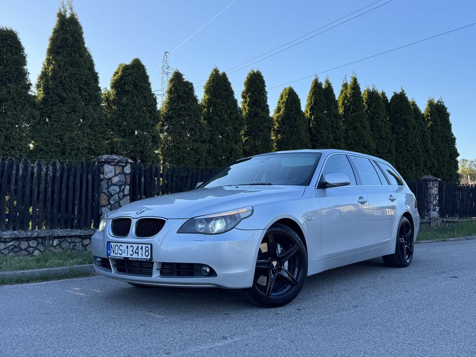 BMW 535D E61 rodzinne szybkie auto