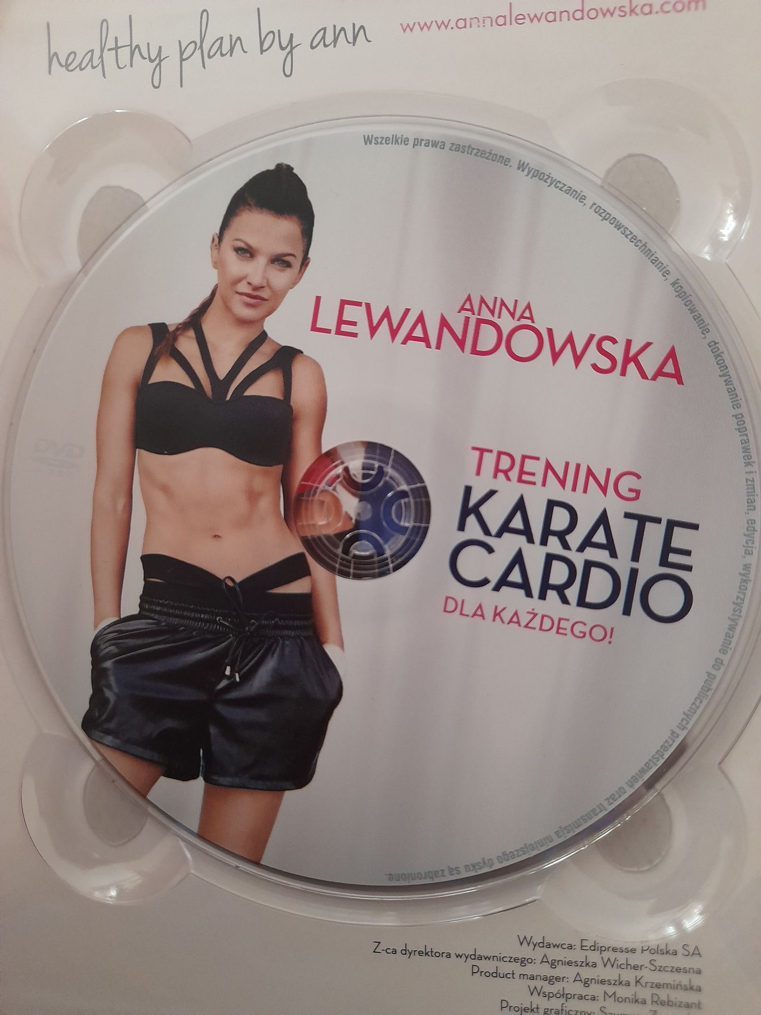 Anna Lewandowska ćwiczenia fitness na Dvd