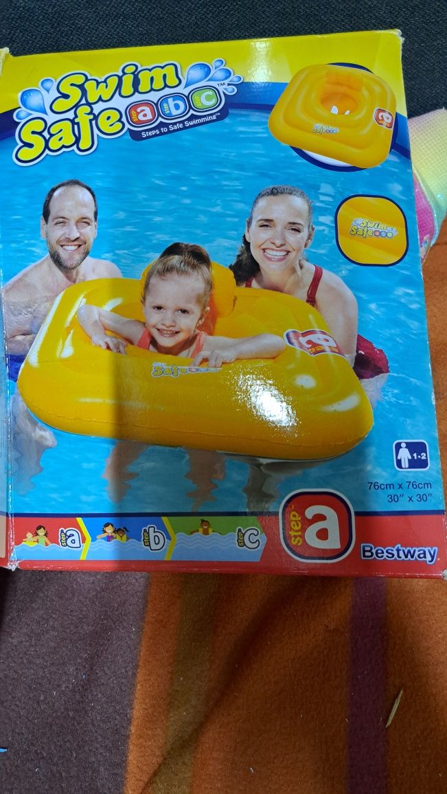 Bestway Koło/kółko do nauki pływania  "step a" Swim safe abc  11-15kg
