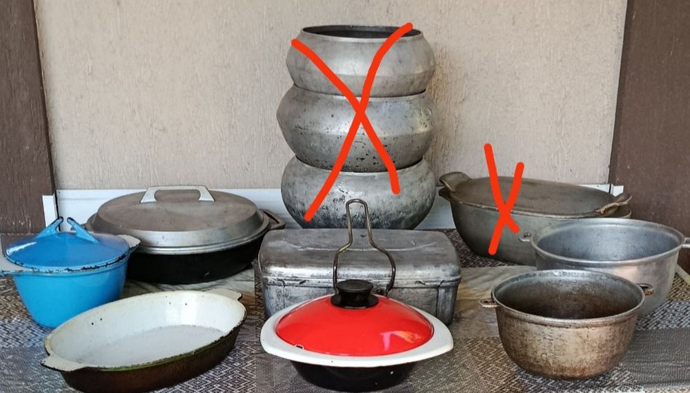 Металлическая посун разная