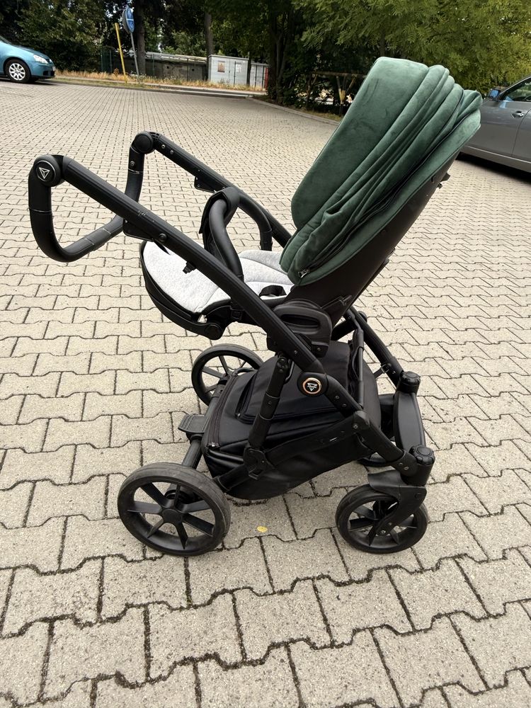 Wózek 2w1 Junama Space Welur