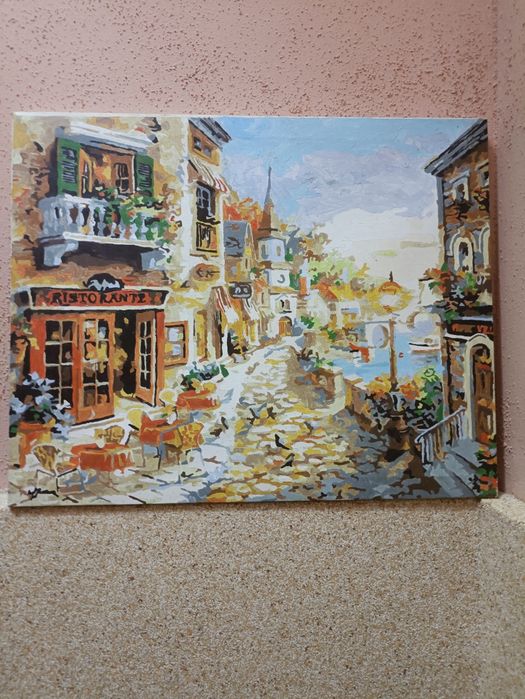 Картины на холсте написаны маслом