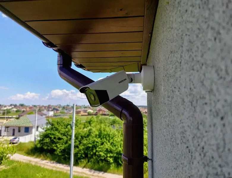 Монтаж камер • Система відеоспостереження + Гарантія