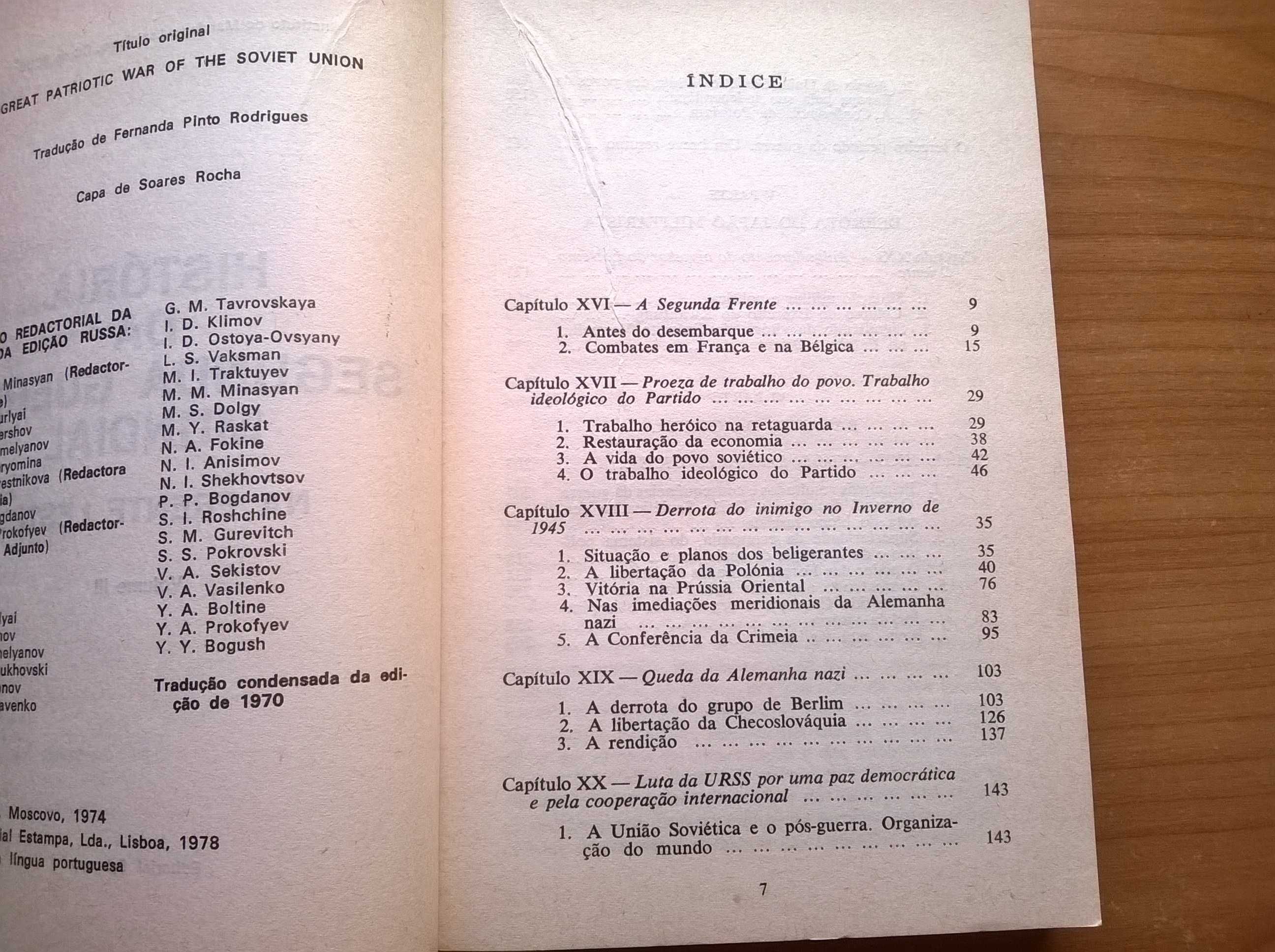 História da Segunda Guerra Mundial - na Frente Leste Vol III