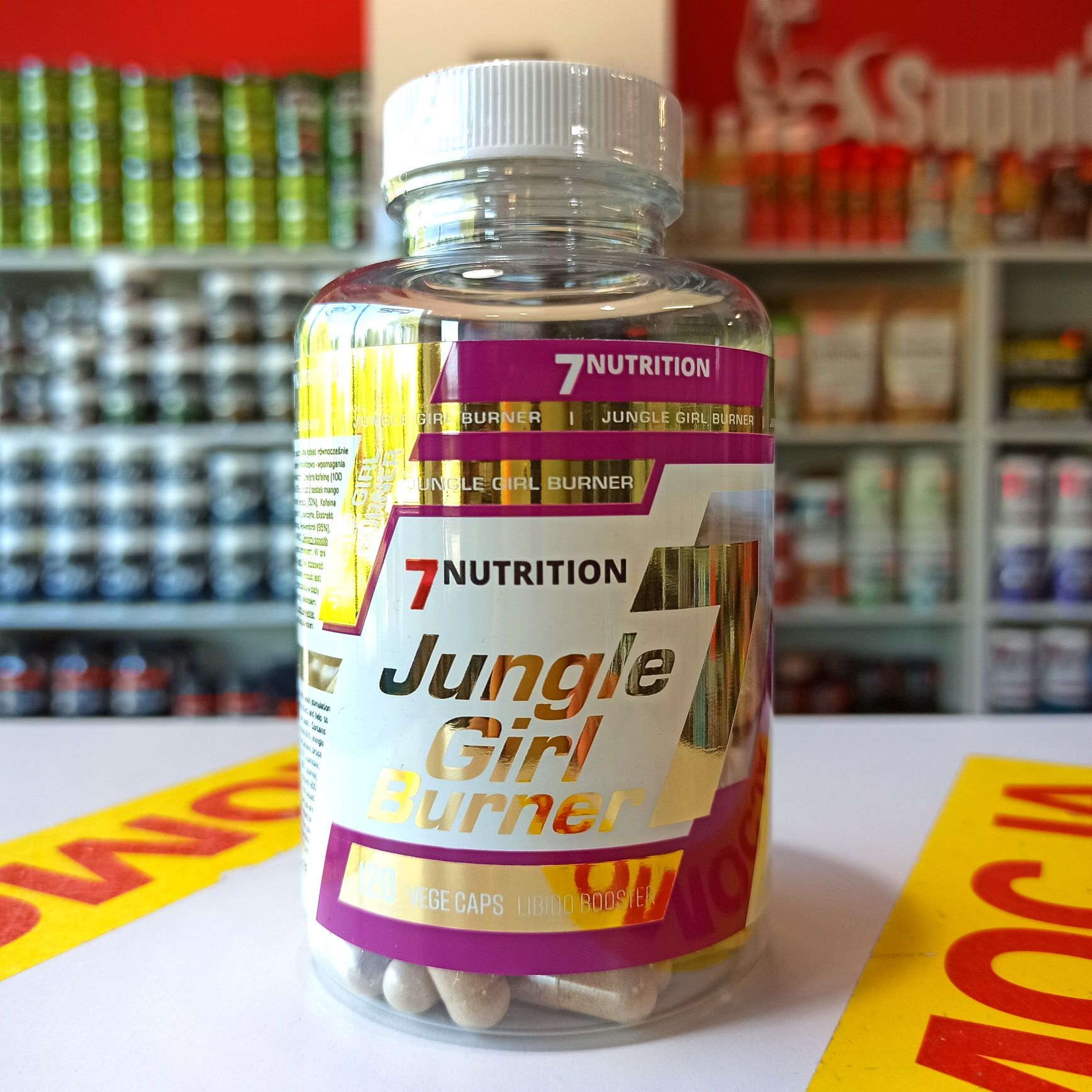 7Nutrition Jungle Girl Burner 120kaps Spalacz Tłuszczu dla kobiet