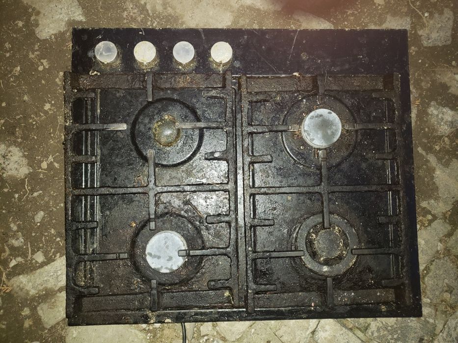 Газова поверхня gorinje, б. у. використанні з шлангом для підключення