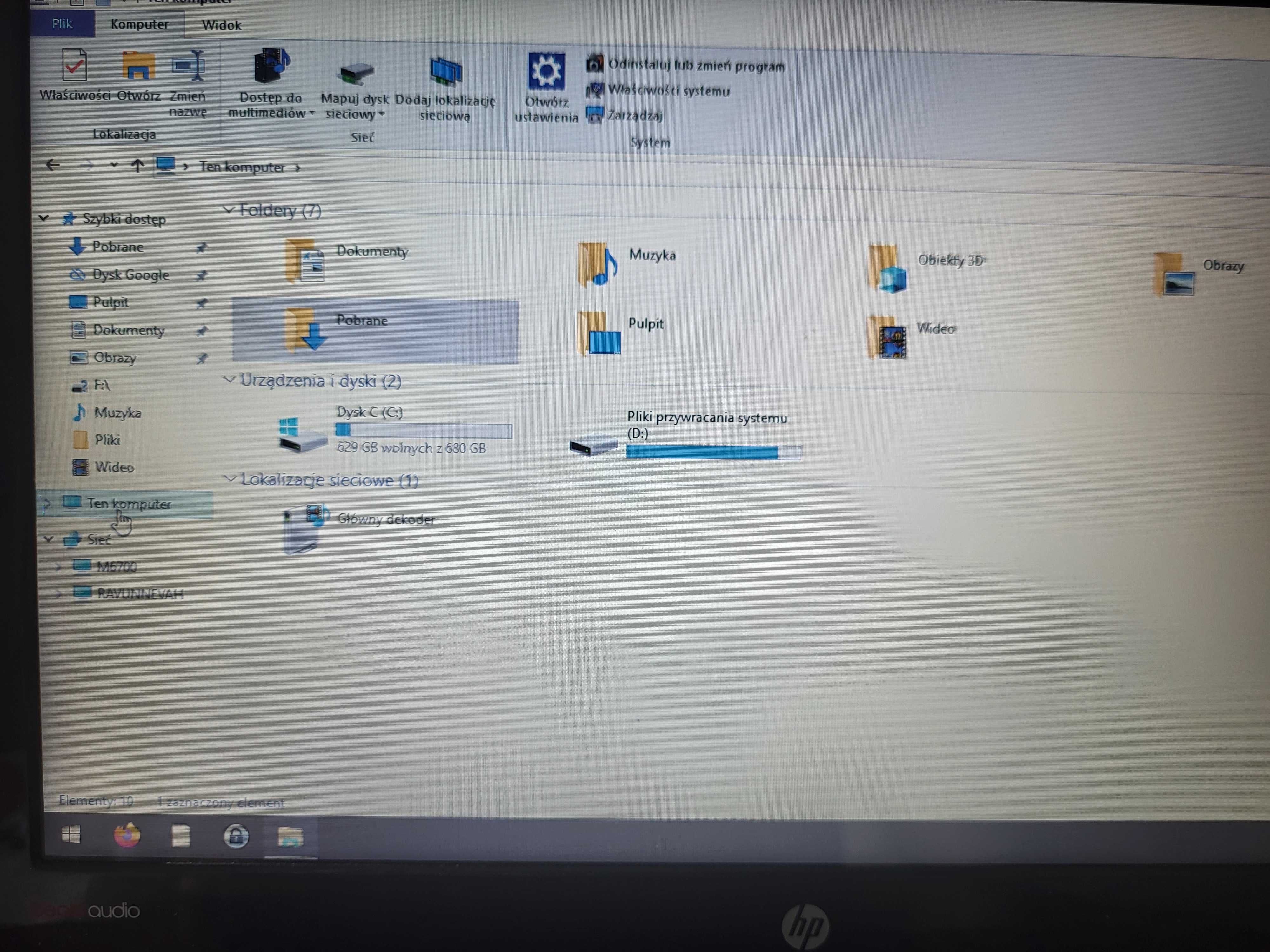 Laptop 12" HP wolny ale sprawny