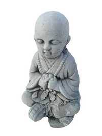 Medytujący Budda Zen mnich figurka z betonu betonowa h27