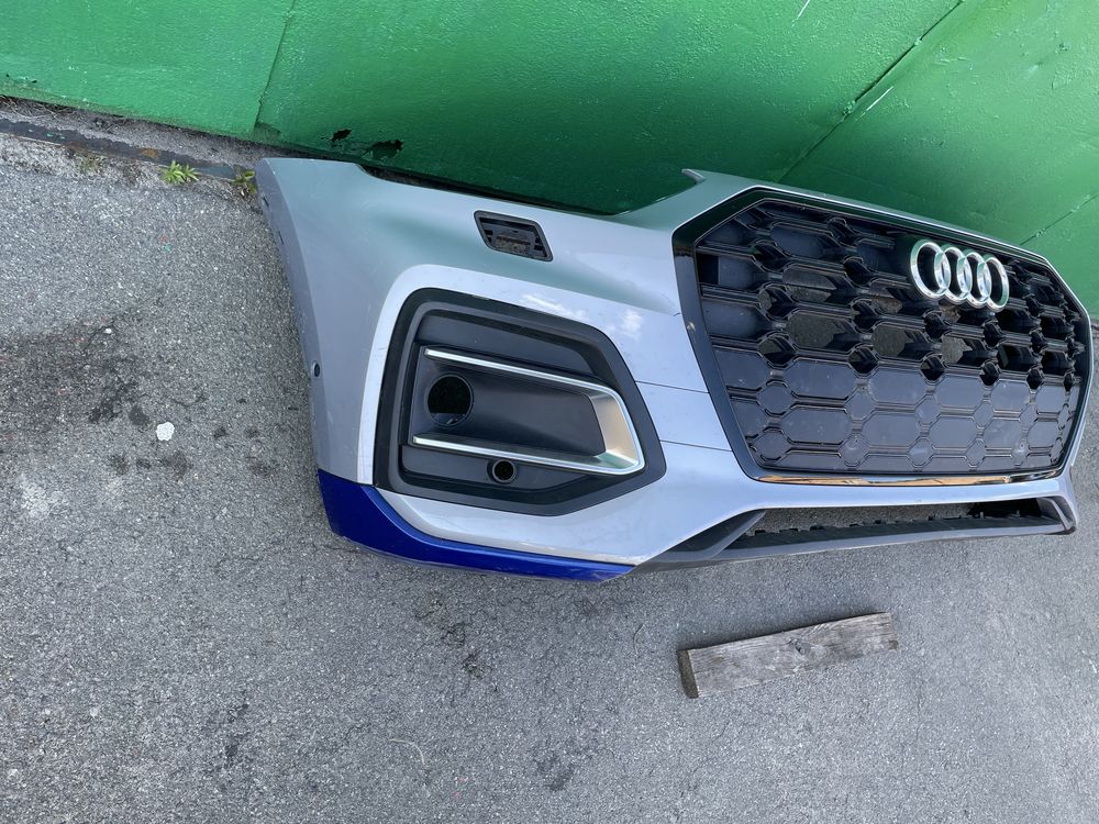 Бампер ауді audi Q5 q5 рест 80а 2020 2021 2022 2023 2024