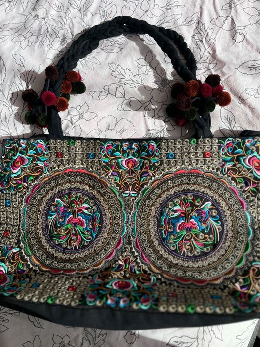 Сумка шопер вишитий