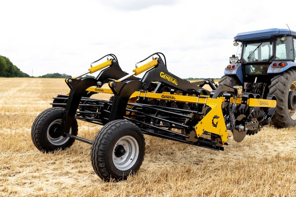 GENERAL | Лущильник Причіпний 3,2 м | Легка Дискова Борона