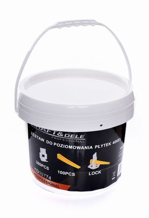 Zestaw do poziomowania płytek 401 el. KD10774