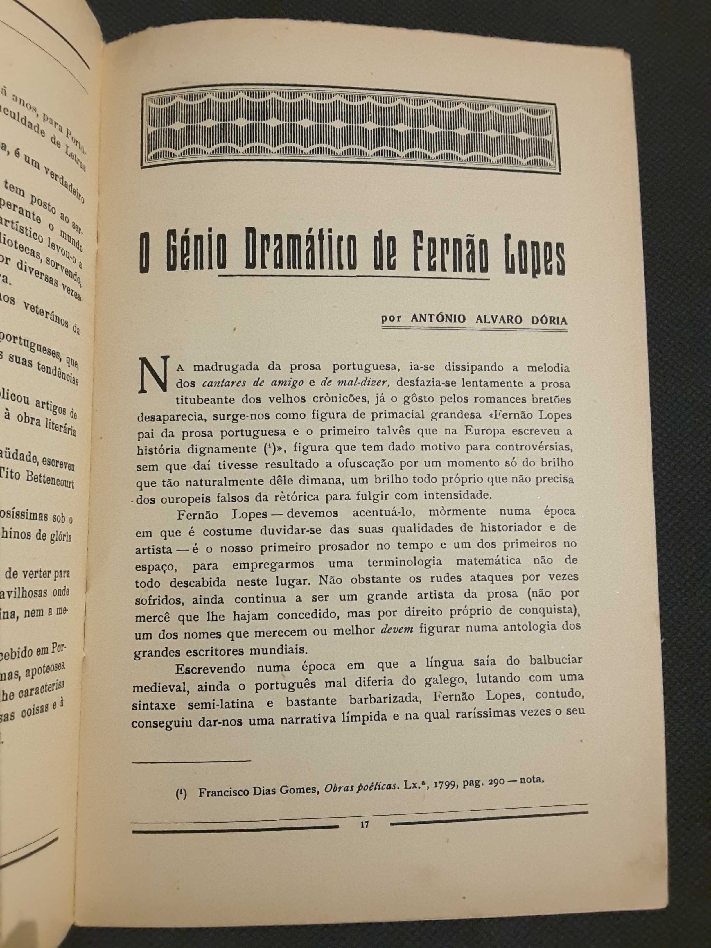 Gil Vicente, Revista Literária de Cultura Nacionalista