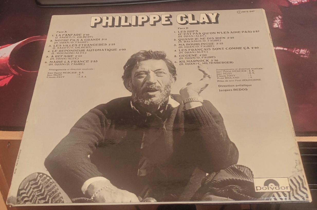 Płyta winylowa " Philippe Clay"