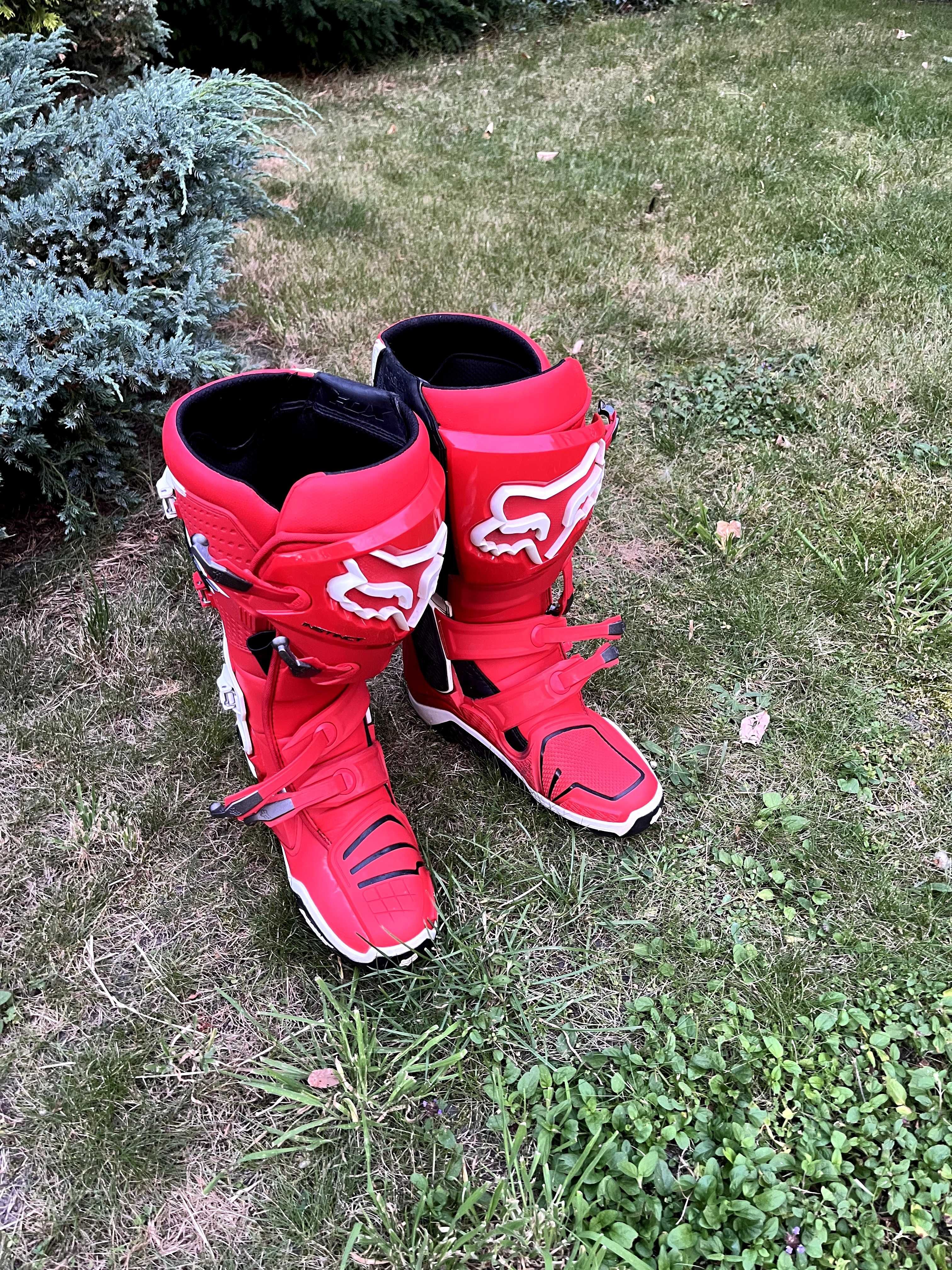 Buty motocyklowe Cross - Fox Instinct - prawie NOWE (użyte 2 razy)