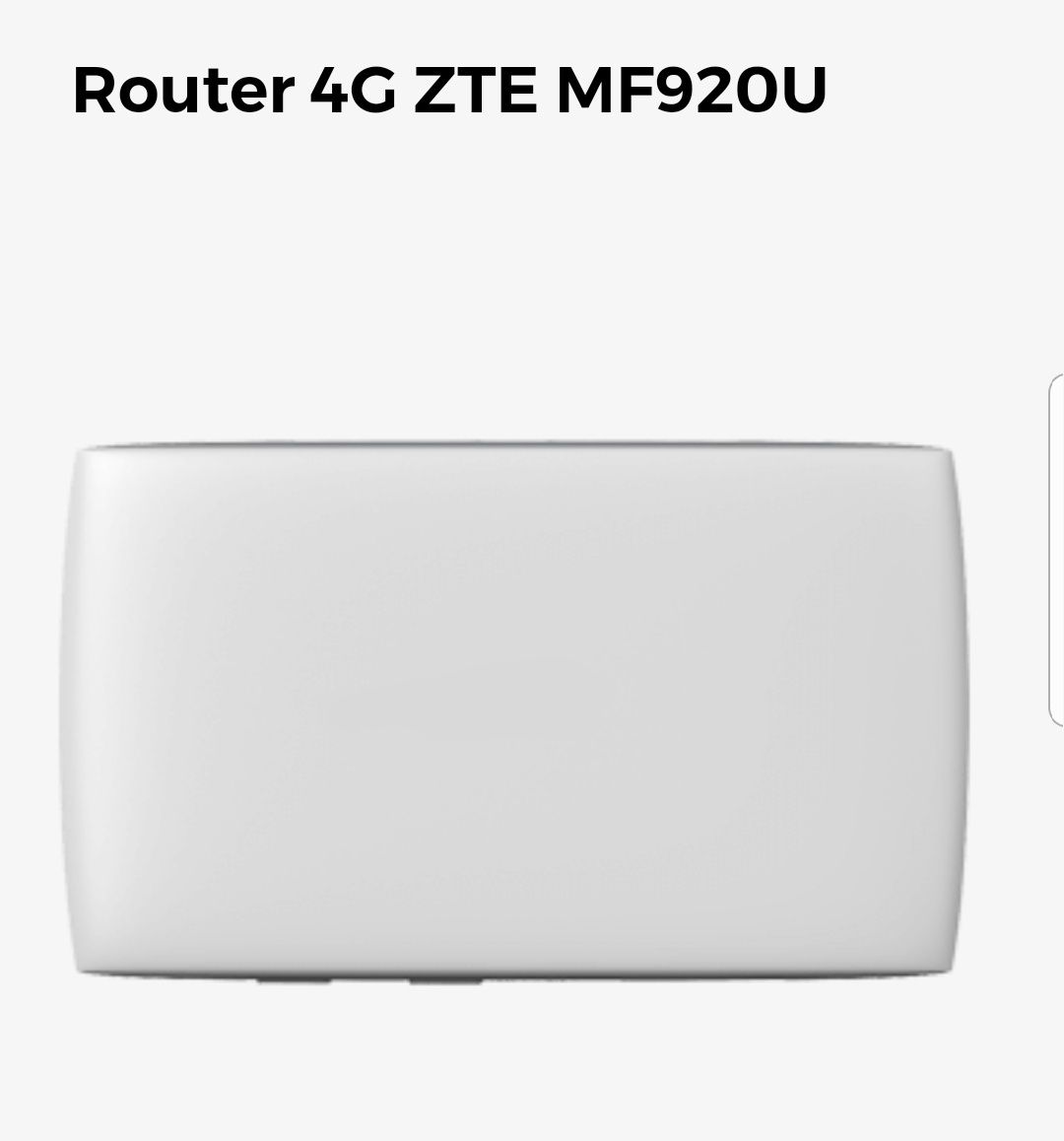 Hotspot /Router Móvel p/Wireless ZTE Desbloqueado Novo em Caixa Selada