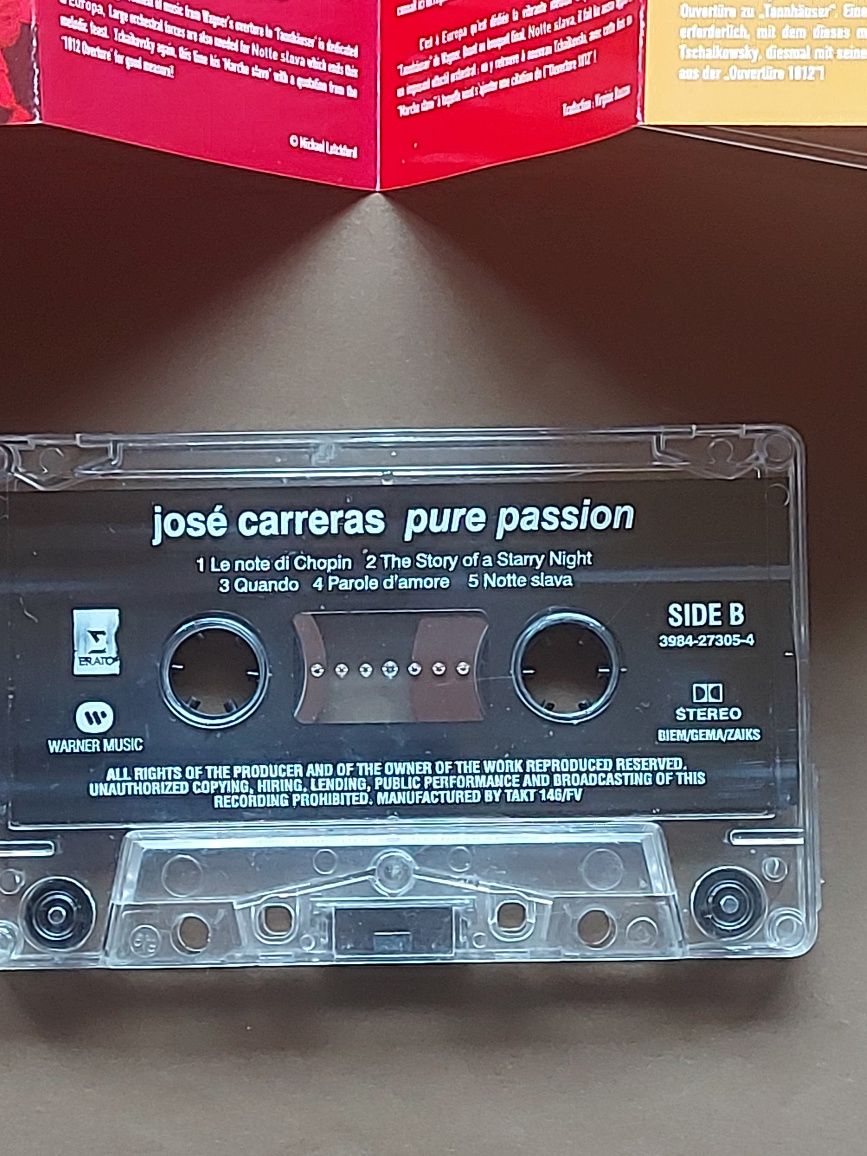 Kaseta magnetofonowa JOSE CARRERAS 1999rok