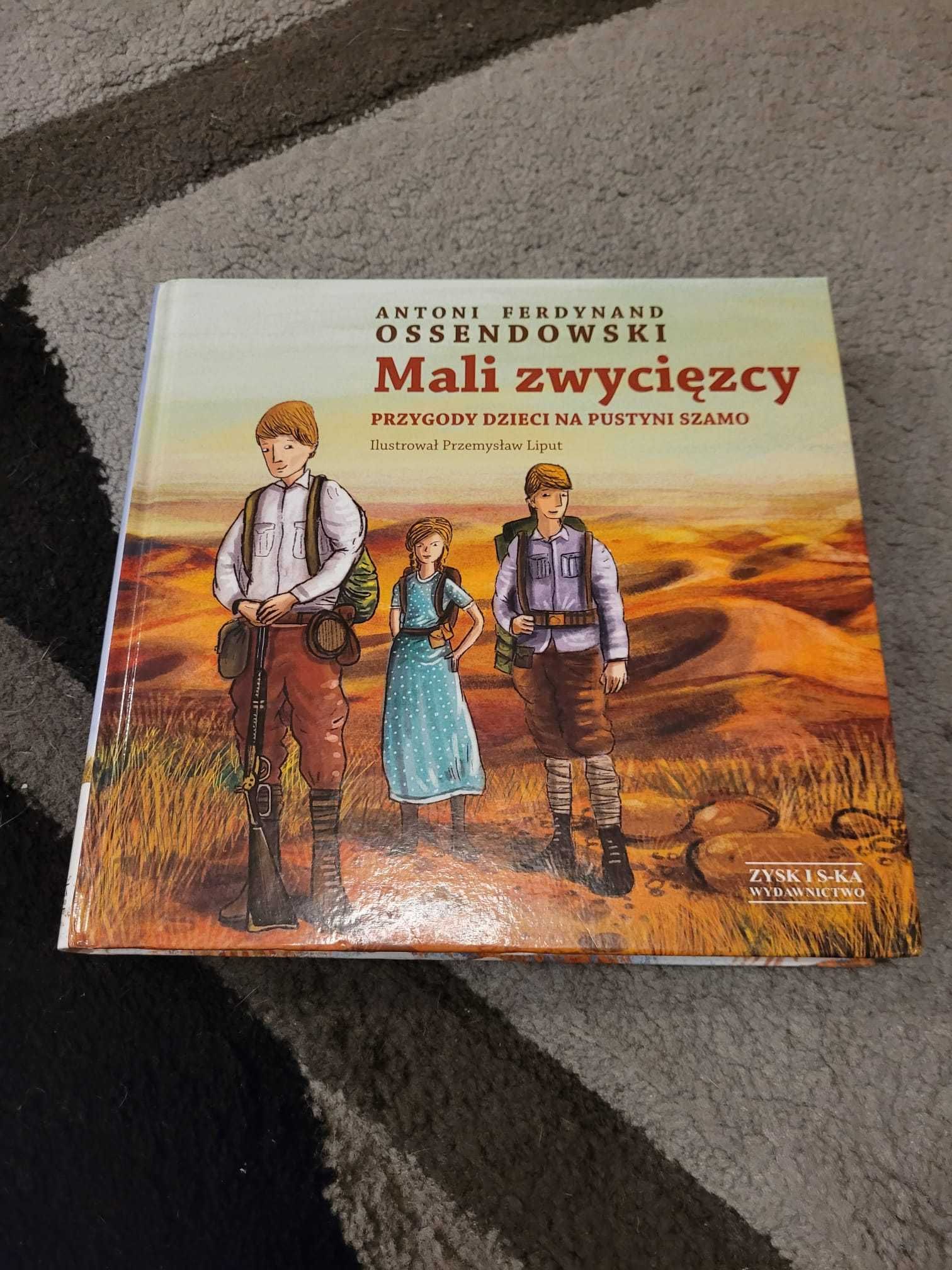 Książka Mali zwycięzcy Antoni Ferdynand Ossendowski