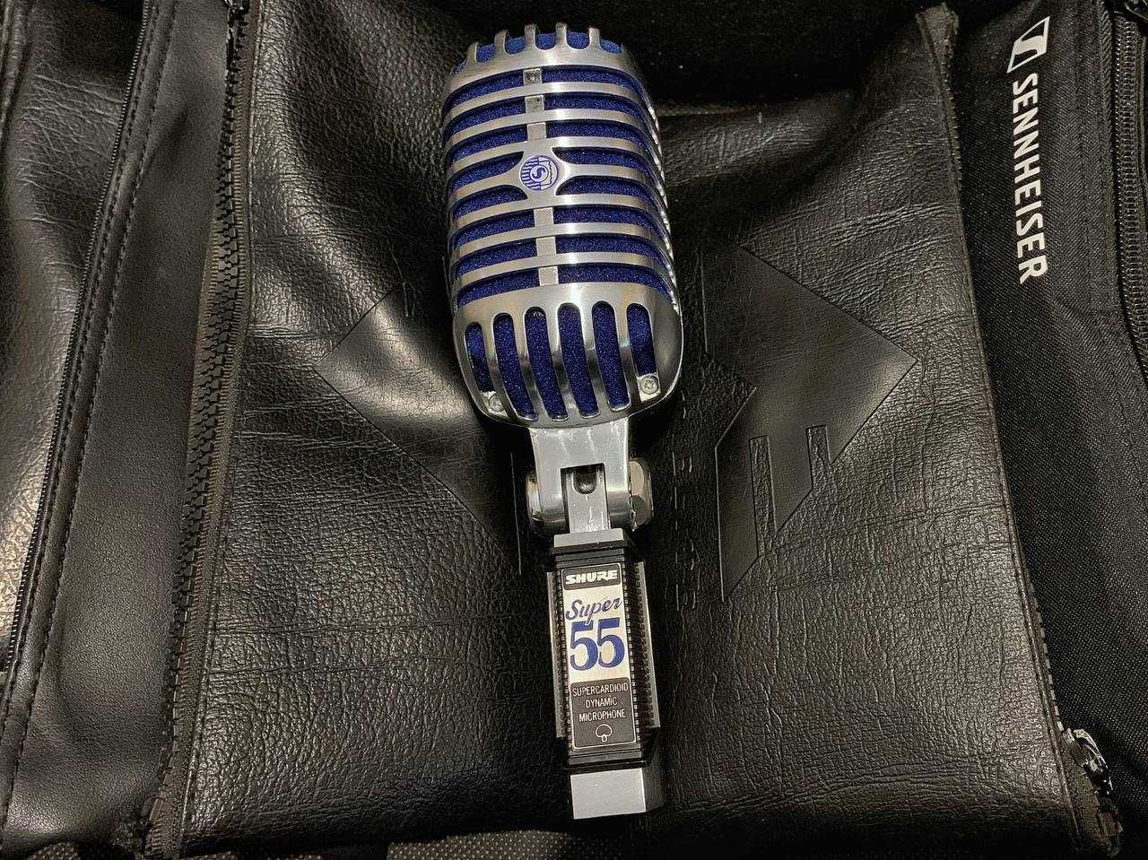 Shure 55 super supercardioid dynamic microphone