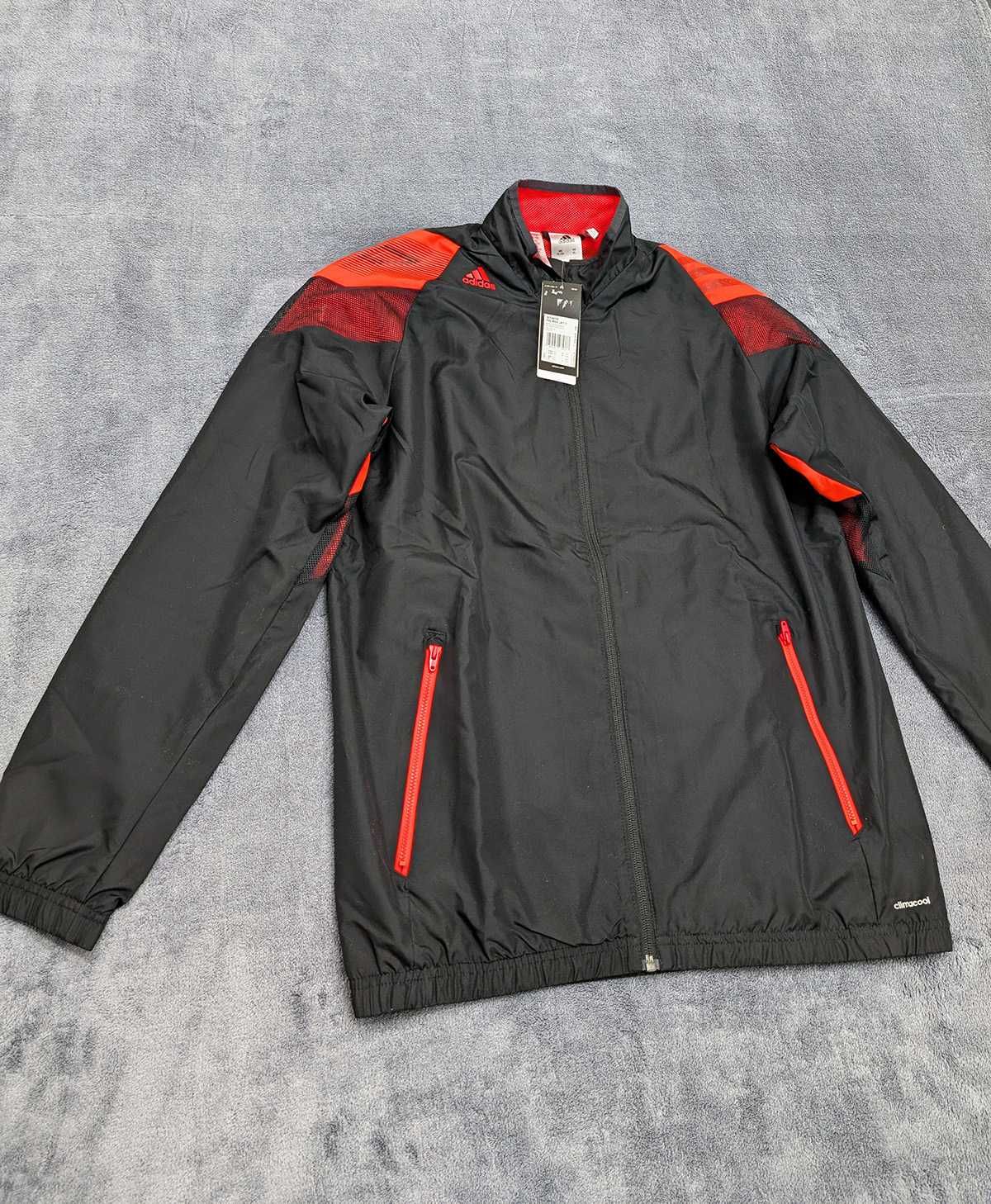 Adidas nowa kurtka wiatrówka sportowa football S G74070