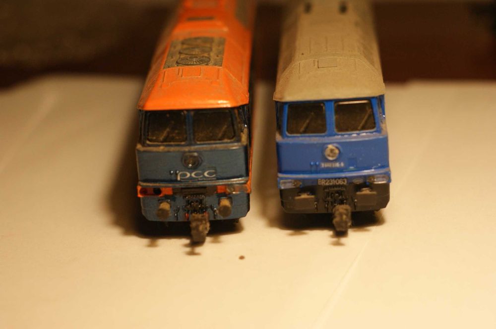 2 lokomotywy br232 stare piko
