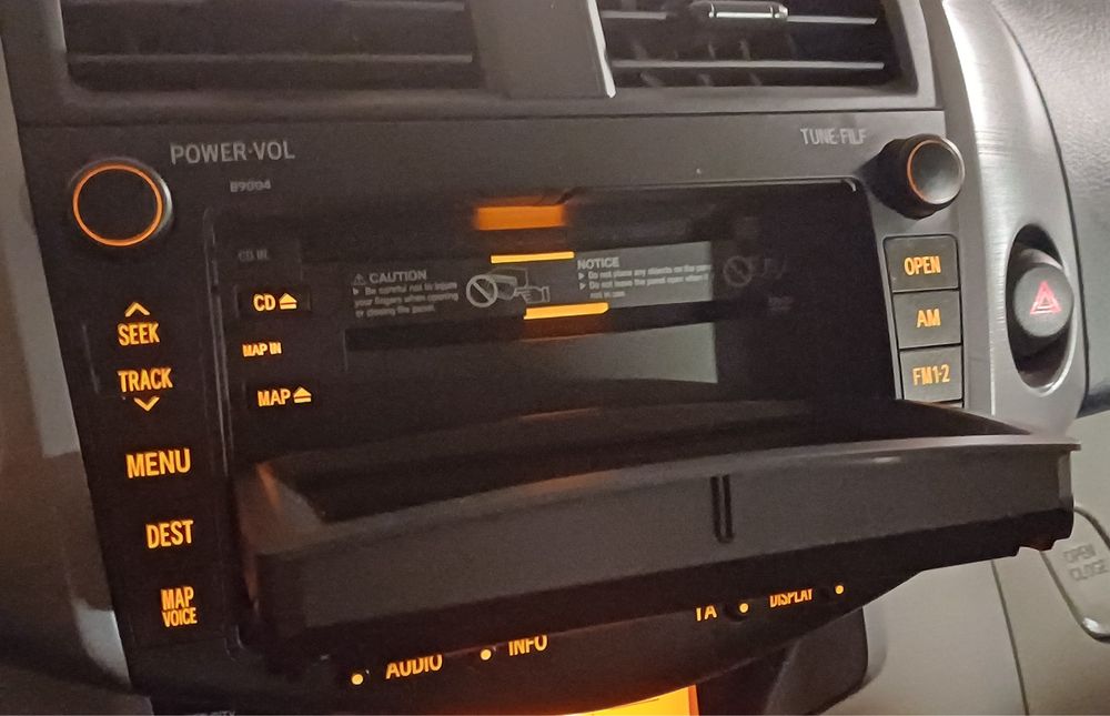 Oryginalne radio z nawigacją B9004 do Toyota Rav4 III