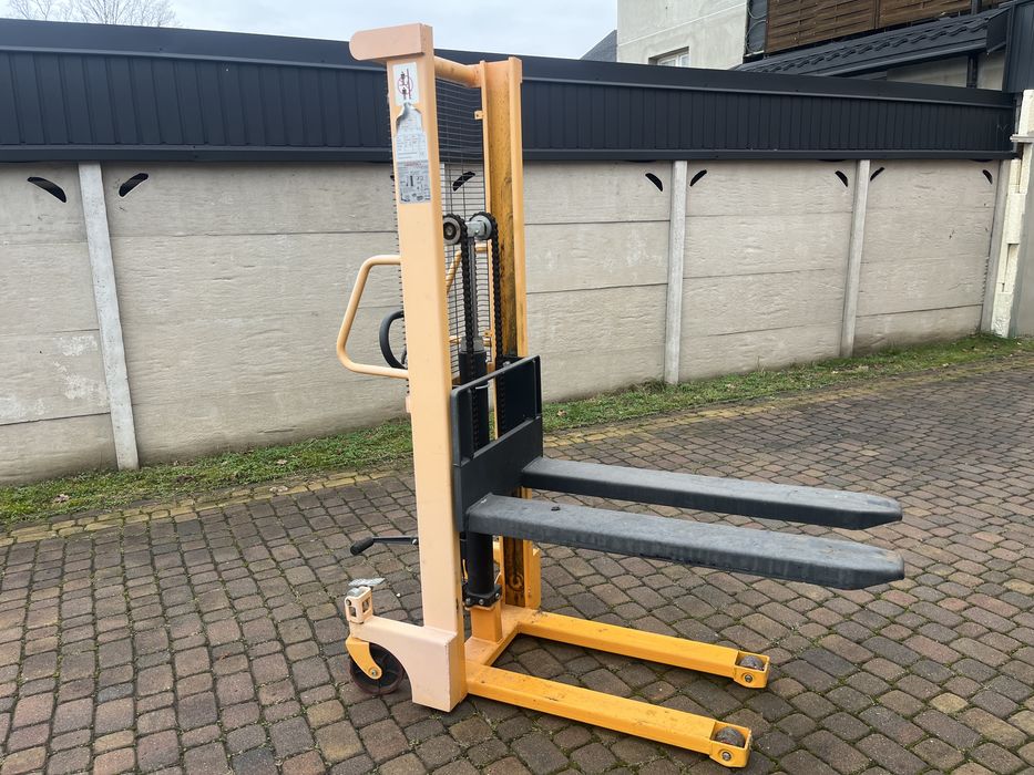 Wozek podnosnikiwy reczny, sztaplerka Logistyka SFH15 udzwig 1500kg