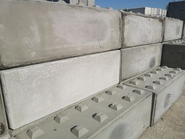 Bloki betonowe 180x60x60