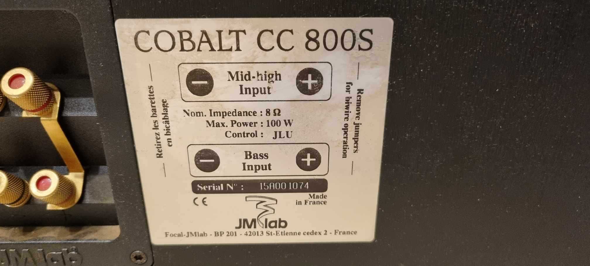 JMLAB COBALT 816S + Jmlab Cobalt CC 800S