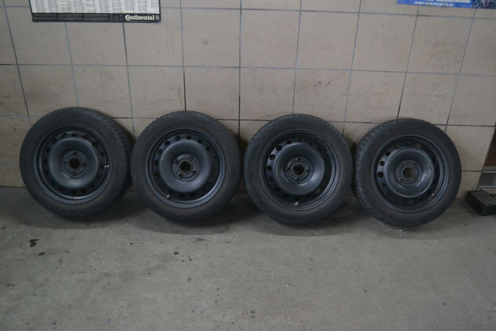 Komplet kół Ford Fiesta Mk8 Mk7 4x108 zima 195/55r16 kola et47,5 16