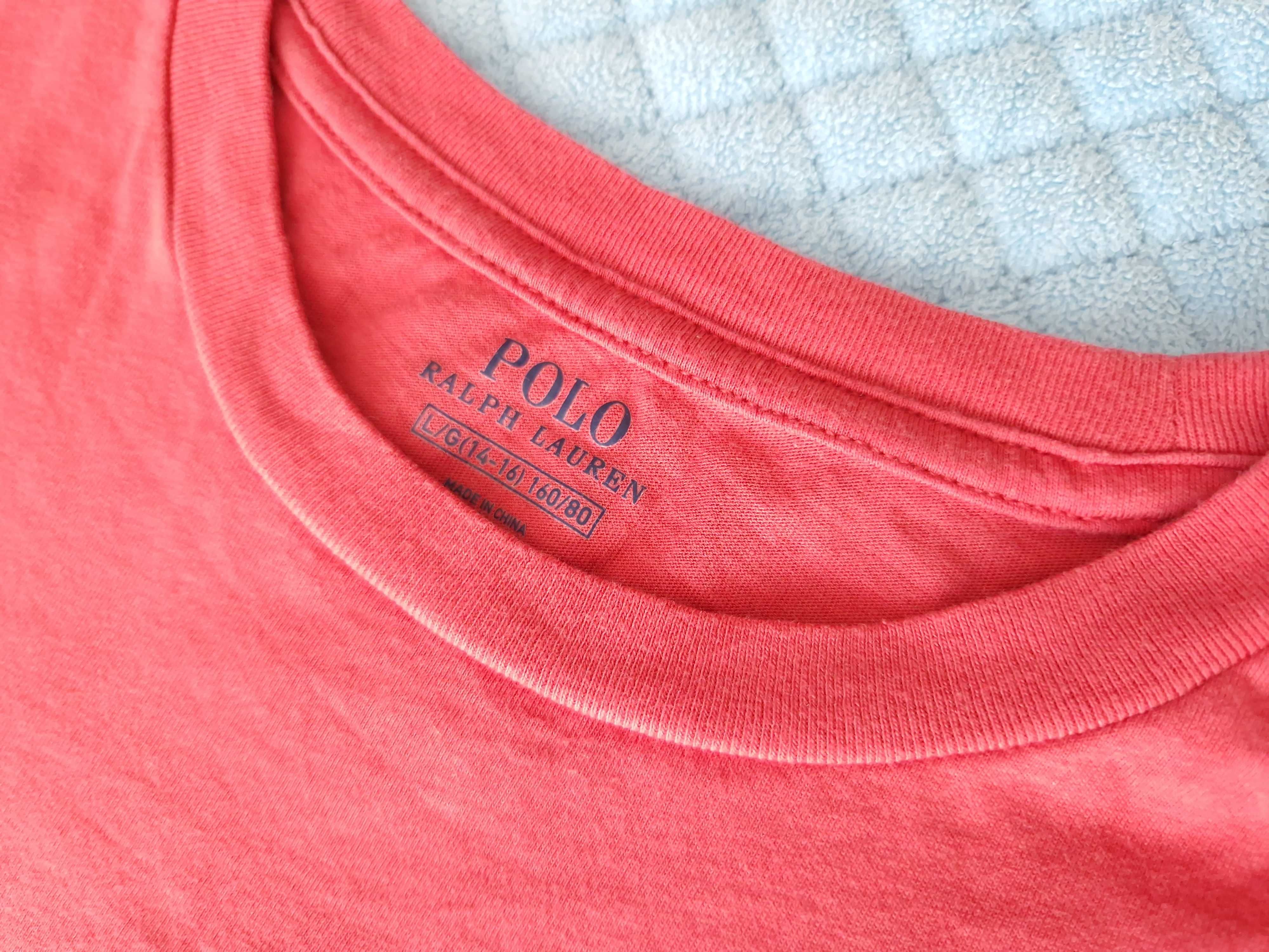 Różowa bluzka POLO Ralph Lauren