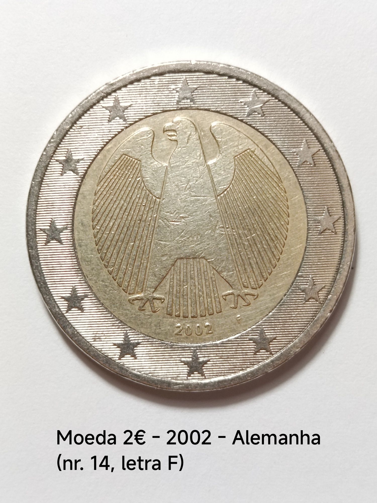 Moeda de 2€ - Ano 2002 - Alemanha