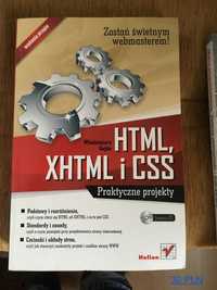 html, xhtml i css , książka praktyczne projekty, plus płyta