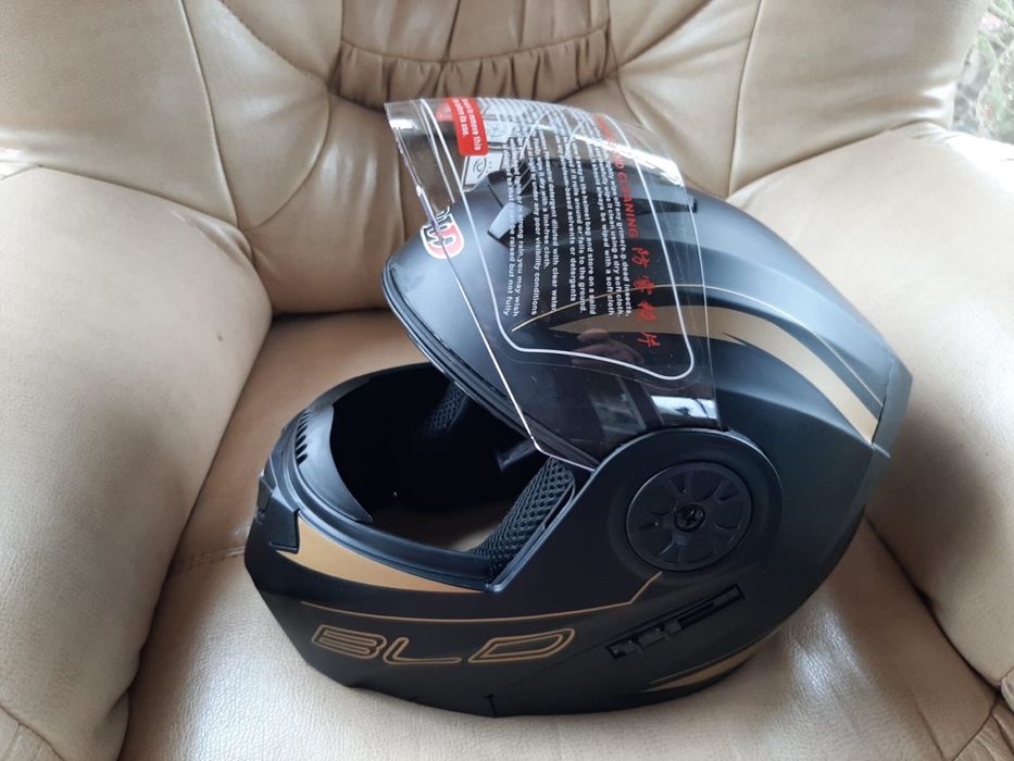 Мото шлем шолом BLD helmet розмір M L