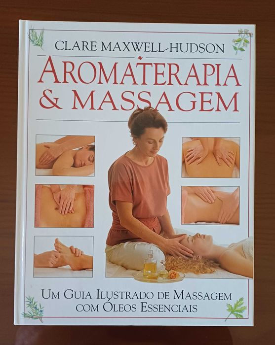 Livro "Aromaterapia  e Massagem"