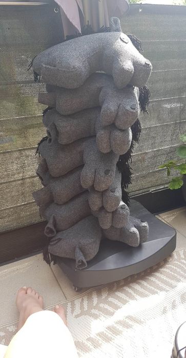 Hobby horse koń konik na kiju zabawka zawody dzieci handmade