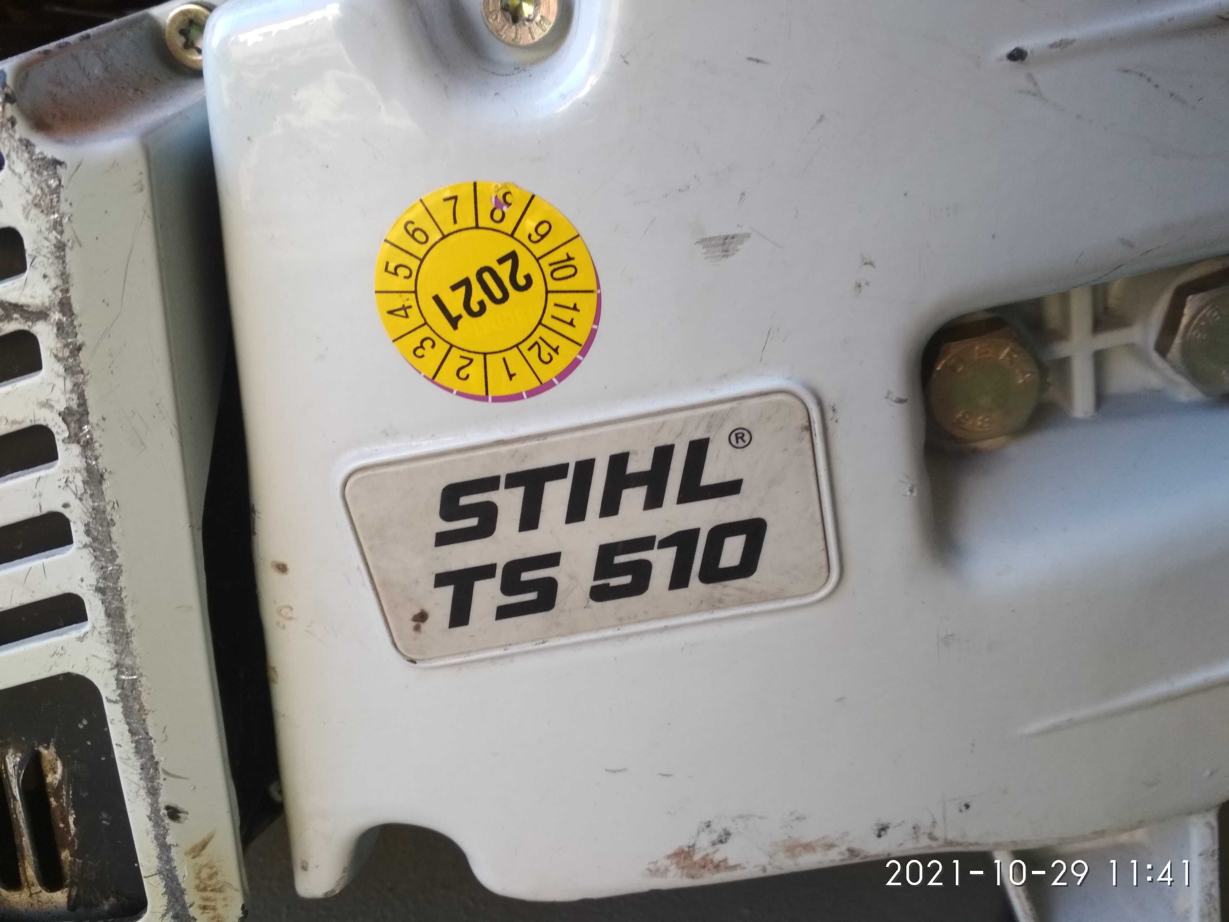 Piła spalinowa do cięcia betonu STHIL  TS 510 zamiana  na myjkę piłę